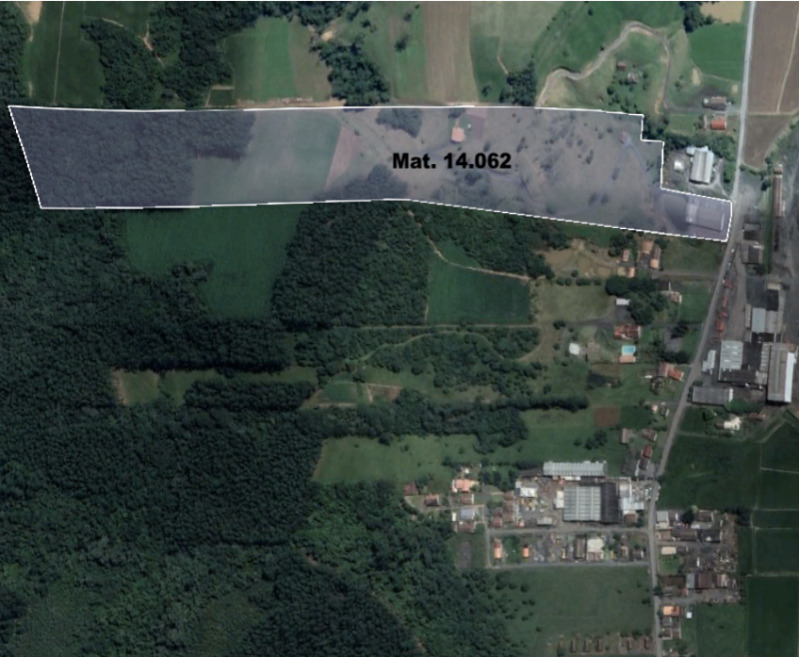 AGROLÂNDIA/SC - TERRENO, PARTE RURAL E PARTE URBANA, COM ÁREA DE 67.658,69M², RUA PITANGUEIRA, BAIRRO SIEGEL